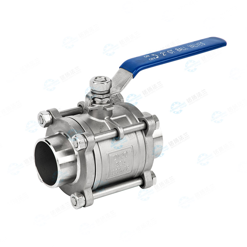 三片式焊接球閥